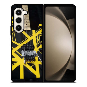 EDDIE VAN HALEN GUITAR YELLOW Samsung Galaxy Z Fold 5 Case Cover