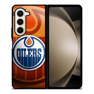 EDMONTON OILERS LOGO Samsung Galaxy Z Fold 5 Case Cover