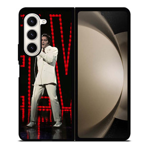 ELVIS PRESLEY THE KING SINGER Samsung Galaxy Z Fold 5 Case Cover ELVIS PRESLEY THE KING SINGER Samsung Galaxy Z Fold 5 Case Cover