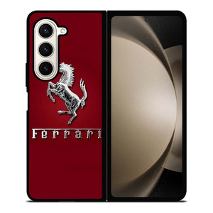 FERRARI EMBLEM Samsung Galaxy Z Fold 5 Case Cover FERRARI EMBLEM Samsung Galaxy Z Fold 5 Case Cover