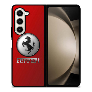 FERRARI SUPER CAR BUTTON Samsung Galaxy Z Fold 5 Case Cover