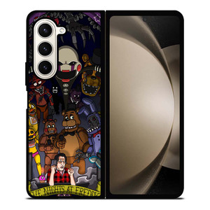 FIVE NIGHTS AT FREDDY'S ALL CHARACTERS Samsung Galaxy Z Fold 5 Case Cover