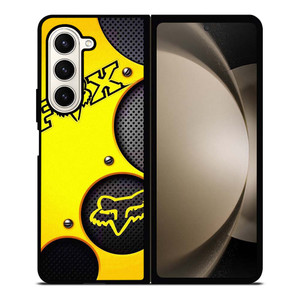 FOX RACING YELLOW METAL Samsung Galaxy Z Fold 5 Case Cover