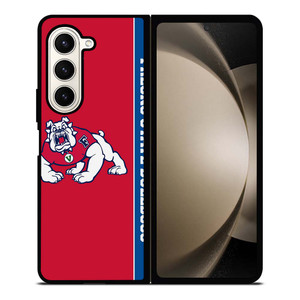 FRENO STATE BULLDOGS FOOTBALL LOGO Samsung Galaxy Z Fold 5 Case Cover