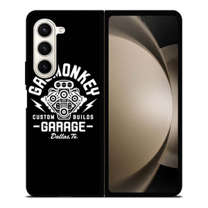 GAS MONKEY CUSTOM GARAGE Samsung Galaxy Z Fold 5 Case Cover GAS MONKEY CUSTOM GARAGE Samsung Galaxy Z Fold 5 Case Cover