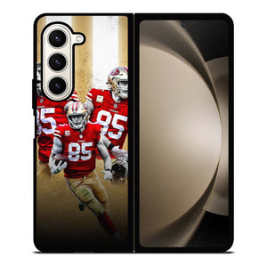 GEORGE KITTLE SAN FRANCISCO 49ERS MLB 2 Samsung Galaxy Z Fold 5 Case Cover GEORGE KITTLE SAN FRANCISCO 49ERS MLB 2 Samsung Galaxy Z Fold 5 Case Cover
