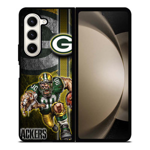 GREEN BAY PACKERS NFL MASCOT Samsung Galaxy Z Fold 5 Case Cover GREEN BAY PACKERS NFL MASCOT Samsung Galaxy Z Fold 5 Case Cover
