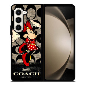 HAPPY COACH MINNIY MOUSE Samsung Galaxy Z Fold 5 Case Cover