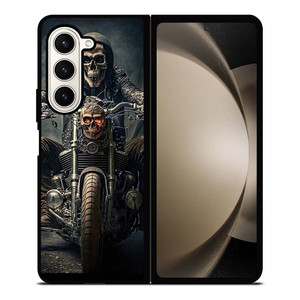 HARLEY DAVIDSON SKULL ACT Samsung Galaxy Z Fold 5 Case Cover