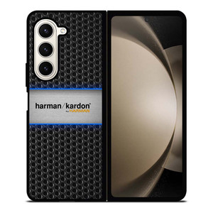 HARMAN KARDON SPEAKER CARBON Samsung Galaxy Z Fold 5 Case Cover