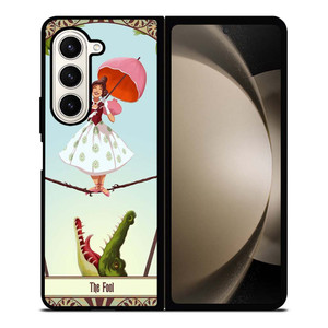 HAUNTED MANSION TIGHTROPE GIRL THE FOOL Samsung Galaxy Z Fold 5 Case Cover