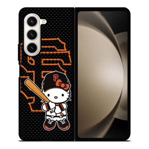 HELLO KITTY SAN FRANCISCO GIANTS MLB Samsung Galaxy Z Fold 5 Case Cover HELLO KITTY SAN FRANCISCO GIANTS MLB Samsung Galaxy Z Fold 5 Case Cover