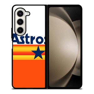 HOUSTON ASTROS STRIPE Samsung Galaxy Z Fold 5 Case Cover HOUSTON ASTROS STRIPE Samsung Galaxy Z Fold 5 Case Cover
