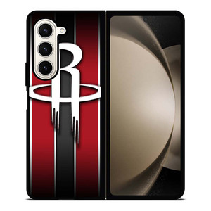 HOUSTON ROCKETS DOUBLE STRIPE Samsung Galaxy Z Fold 5 Case Cover