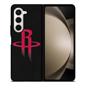HOUSTON ROCKETS SUEDE LOGO Samsung Galaxy Z Fold 5 Case Cover