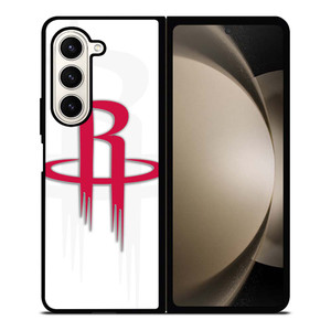 HOUSTON ROCKETS WHITE LOGO Samsung Galaxy Z Fold 5 Case Cover