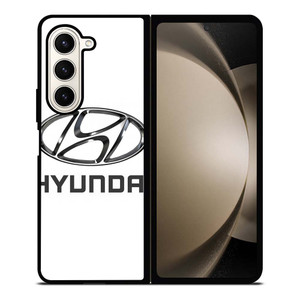 HYUNDAI MOTORS WHITE Samsung Galaxy Z Fold 5 Case Cover