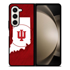 INDIANA HOOSIERS STATE OF MIND SYMBOL Samsung Galaxy Z Fold 5 Case Cover INDIANA HOOSIERS STATE OF MIND SYMBOL Samsung Galaxy Z Fold 5 Case Cover