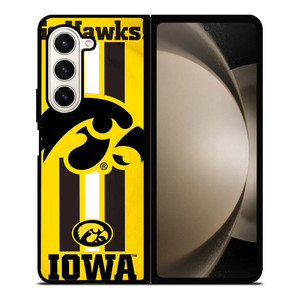 IOWA HAWKEYES FLAG Samsung Galaxy Z Fold 5 Case Cover