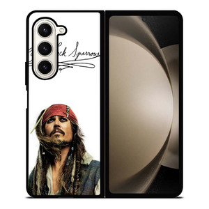 JACK SPARROW SIGNATURE PIRATES OF THE CARIBBEAN Samsung Galaxy Z Fold 5 Case Cover JACK SPARROW SIGNATURE PIRATES OF THE CARIBBEAN Samsung Galaxy Z Fold 5 Case Cover