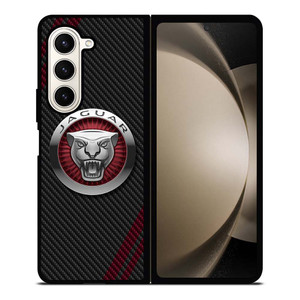 JAGUAR CARBON STRIPE LOGO Samsung Galaxy Z Fold 5 Case Cover JAGUAR CARBON STRIPE LOGO Samsung Galaxy Z Fold 5 Case Cover