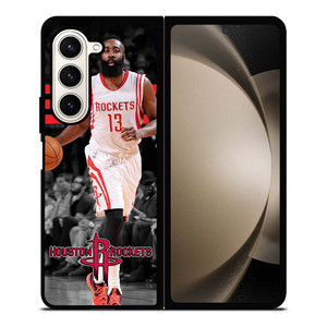 JAMES HARDEN 13 HOUSTON ROCKETS NBA Samsung Galaxy Z Fold 5 Case Cover JAMES HARDEN 13 HOUSTON ROCKETS NBA Samsung Galaxy Z Fold 5 Case Cover