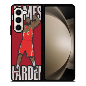 JAMES HARDEN HOUSTON ROCKETS CARTOON Samsung Galaxy Z Fold 5 Case Cover