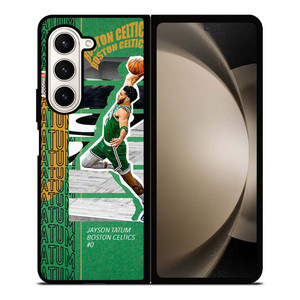 JAYSON TATUM DUNK BOSTON CELTICS Samsung Galaxy Z Fold 5 Case Cover