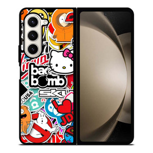 JDM STICKER BOMB  Samsung Galaxy Z Fold 5 Case Cover JDM STICKER BOMB  Samsung Galaxy Z Fold 5 Case Cover
