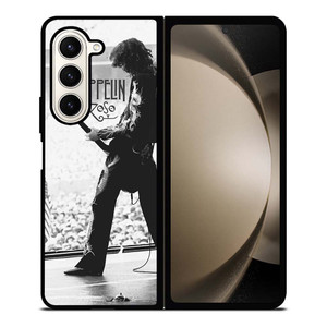 JIMMY PAGE LED ZEPPELIN GUITARIST Samsung Galaxy Z Fold 5 Case Cover