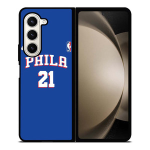 JOEL EMBIID PHILADELPHIA SIXERS NBA Samsung Galaxy Z Fold 5 Case Cover