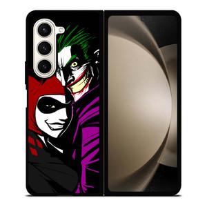 JOKER AND HARLEY QUINN CARTOON Samsung Galaxy Z Fold 5 Case Cover