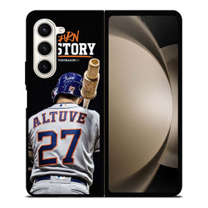 JOSE ALTUVE 27 HOUSTON ASTROS Samsung Galaxy Z Fold 5 Case Cover