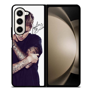 JUSTIN BIEBER SIGNATURE Samsung Galaxy Z Fold 5 Case Cover