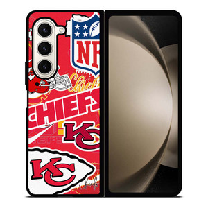 KANSAS CITY CHIEFS NFL STICKER BOMB Samsung Galaxy Z Fold 5 Case Cover KANSAS CITY CHIEFS NFL STICKER BOMB Samsung Galaxy Z Fold 5 Case Cover