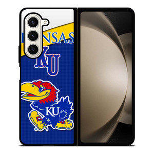 KANSAS JAYHAWKS SYMBOL Samsung Galaxy Z Fold 5 Case Cover