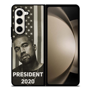 KANYE WEST 2020 USA PRESIDENT Samsung Galaxy Z Fold 5 Case Cover KANYE WEST 2020 USA PRESIDENT Samsung Galaxy Z Fold 5 Case Cover