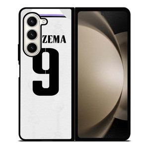 KARIM BENZEMA REAL MADRID 2022 KIT Samsung Galaxy Z Fold 5 Case Cover KARIM BENZEMA REAL MADRID 2022 KIT Samsung Galaxy Z Fold 5 Case Cover