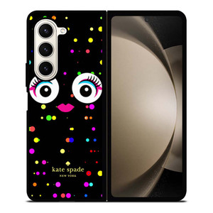 KATE SPADE COLORFULL MONSTER EYE Samsung Galaxy Z Fold 5 Case Cover