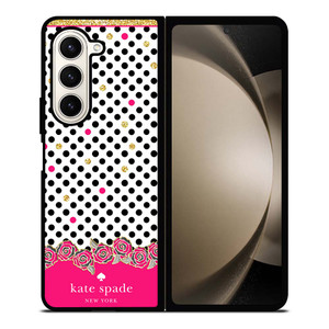 KATE SPADE FLOWER POLKADOT Samsung Galaxy Z Fold 5 Case Cover KATE SPADE FLOWER POLKADOT Samsung Galaxy Z Fold 5 Case Cover