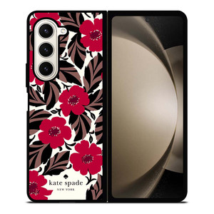 KATE SPADE FLOWER RED Samsung Galaxy Z Fold 5 Case Cover