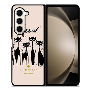KATE SPADE MEOW CAT Samsung Galaxy Z Fold 5 Case Cover