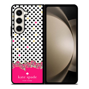 KATE SPADE PINK POLKADOTS Samsung Galaxy Z Fold 5 Case Cover KATE SPADE PINK POLKADOTS Samsung Galaxy Z Fold 5 Case Cover