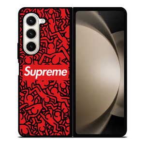 KEITH HARING SUPREME ART Samsung Galaxy Z Fold 5 Case Cover