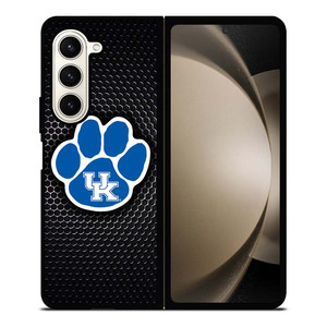 KENTUCKY WILDCATS METAL LOGO Samsung Galaxy Z Fold 5 Case Cover