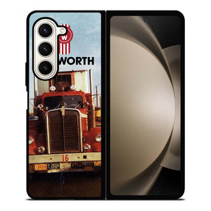 KENWORTH TRUCK VINTAGE 2 Samsung Galaxy Z Fold 5 Case Cover KENWORTH TRUCK VINTAGE 2 Samsung Galaxy Z Fold 5 Case Cover