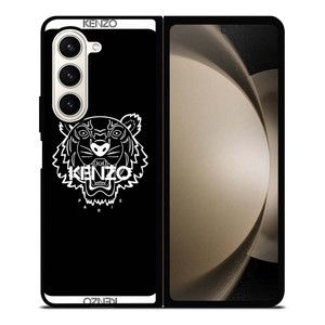 KENZO PARIS BORDERED LOGO Samsung Galaxy Z Fold 5 Case Cover KENZO PARIS BORDERED LOGO Samsung Galaxy Z Fold 5 Case Cover