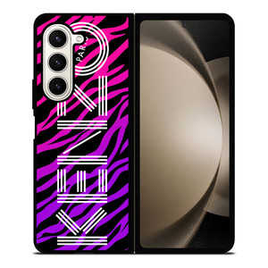 KENZO PARIS TIGER PURPLE Samsung Galaxy Z Fold 5 Case Cover