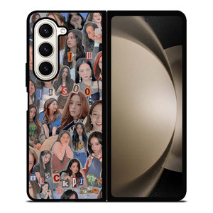 KIM JISOO BLACKPINK CUTE COLLAGE Samsung Galaxy Z Fold 5 Case Cover KIM JISOO BLACKPINK CUTE COLLAGE Samsung Galaxy Z Fold 5 Case Cover