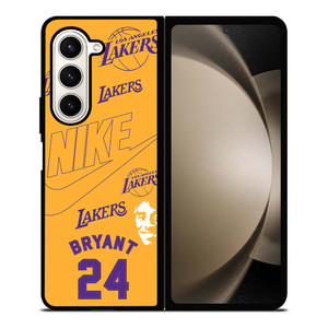 KOBER BRYANT LAKERS NIKE YELLOW Samsung Galaxy Z Fold 5 Case Cover KOBER BRYANT LAKERS NIKE YELLOW Samsung Galaxy Z Fold 5 Case Cover